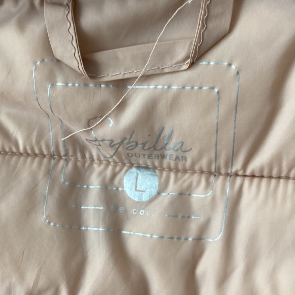 Sybilla outerwear light pink puffer coat - Picture 8 of 10